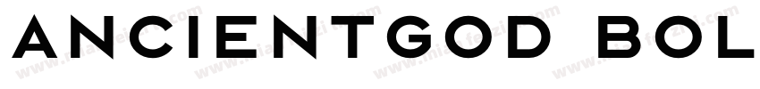 ancientgod bold字体转换